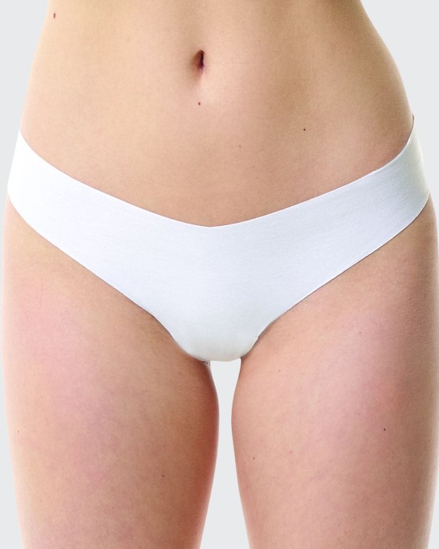 Low-Rise Cotton Thong